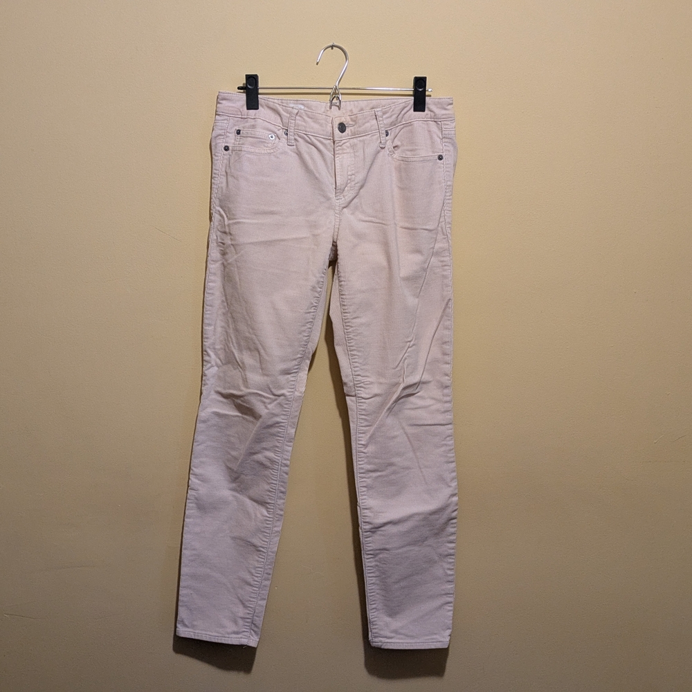 Gap "Always Skinny" Corduroy Pants in Ivory | 29R